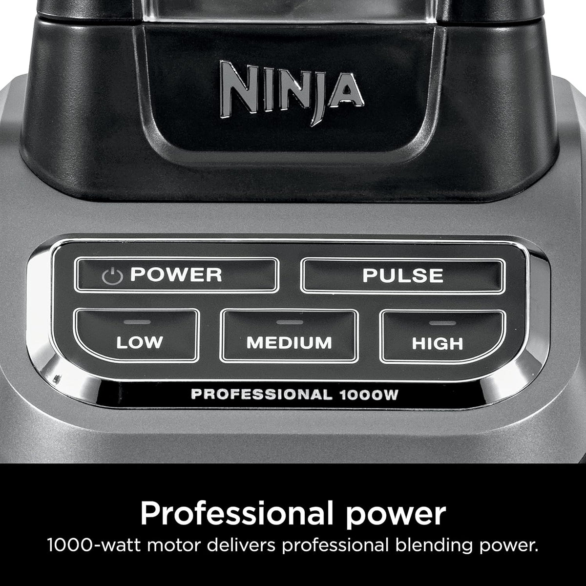 Ninja BL610 Professional 72 Oz Countertop Blender 1000-Watt Base Total Crushing Technology
