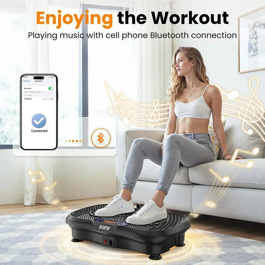 AXV Vibration Plate Fitness Platform Trainer Suitable for men and women to lose weight