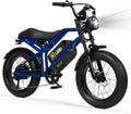 Qlife Electric Bike for Adults/Teens Spark-1500W Peak Motor 20 Fat Tires 28MPH(Unlock to 35MPH) Dirt Bike