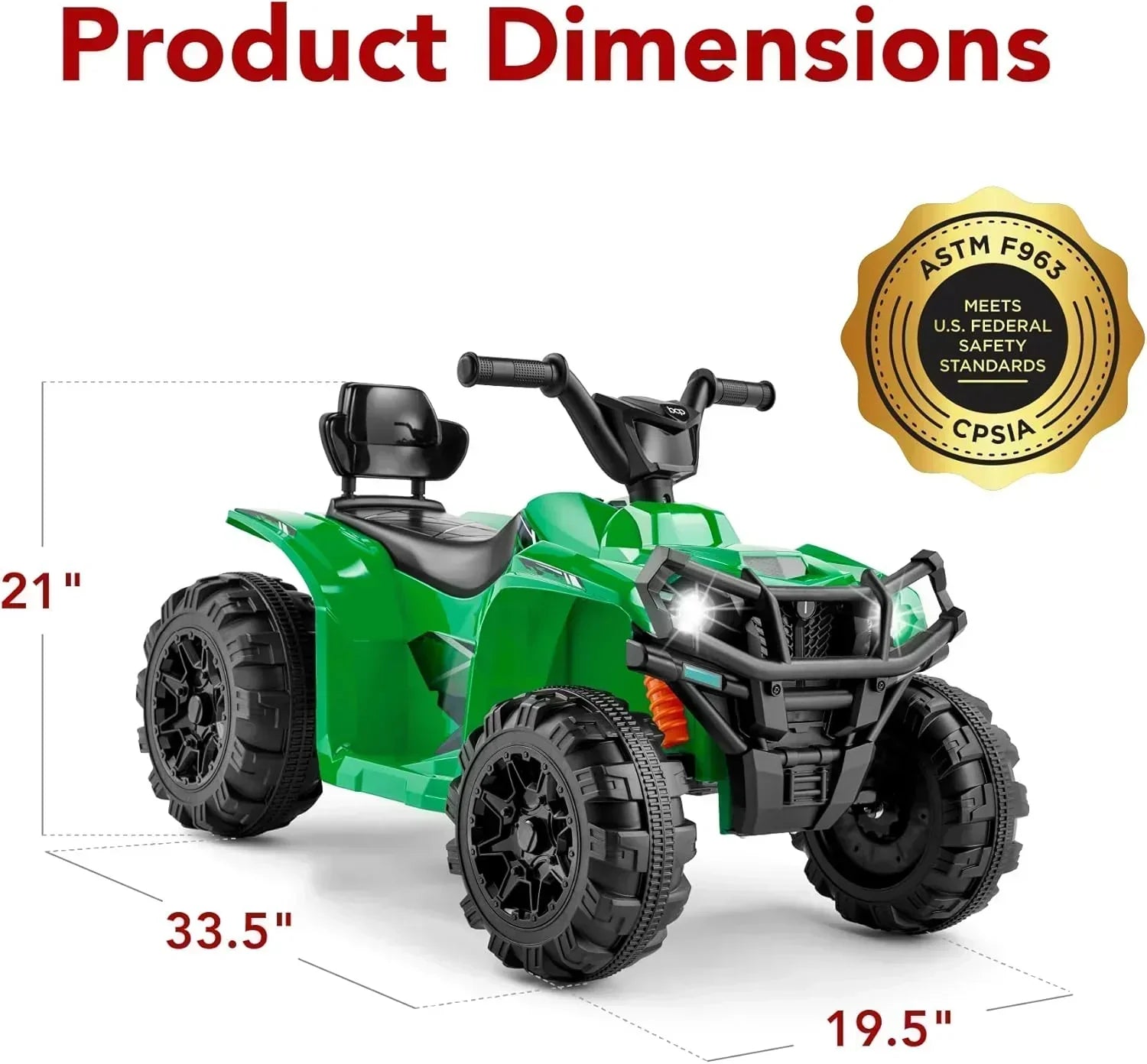 Best Choice Products 12V Kids Ride-On Electric ATV 4-Wheeler Quad Car Toy Bluetooth Audio