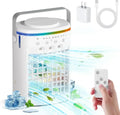 Portable Air Conditioner,Cooling Fan with 3 Speeds 3 Modes 2-8H Timer 1000ml Water Tank