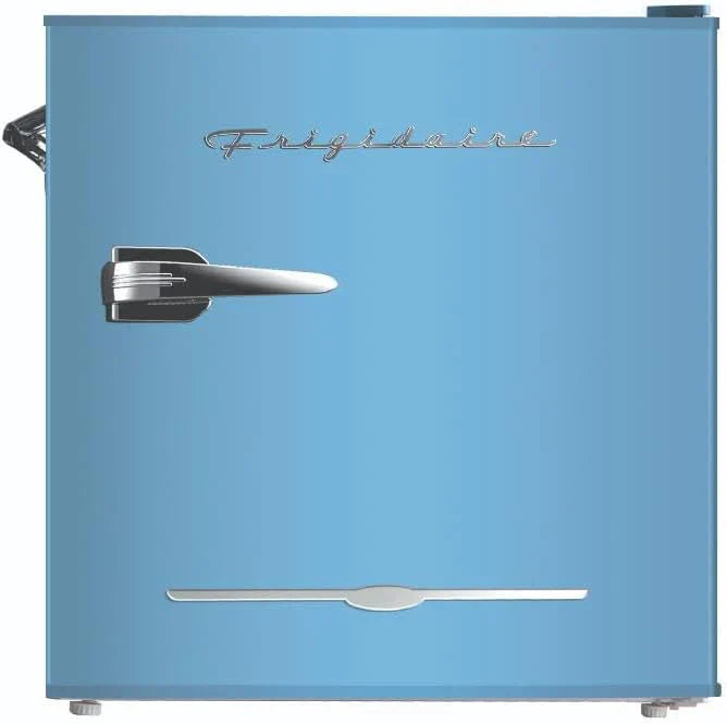 Frigidaire EFR176 Retro Compact Fridge with Chiller Mini Refrigerator Built-in Bottle Opener