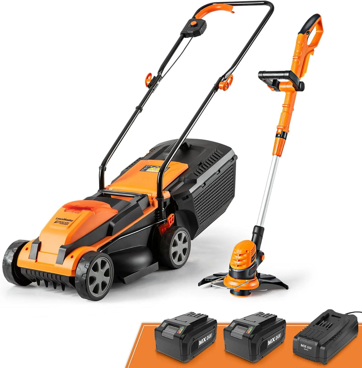 LawnMaster MEB1114K Electric Corded Lawn Mower 15-Inch 11AMP