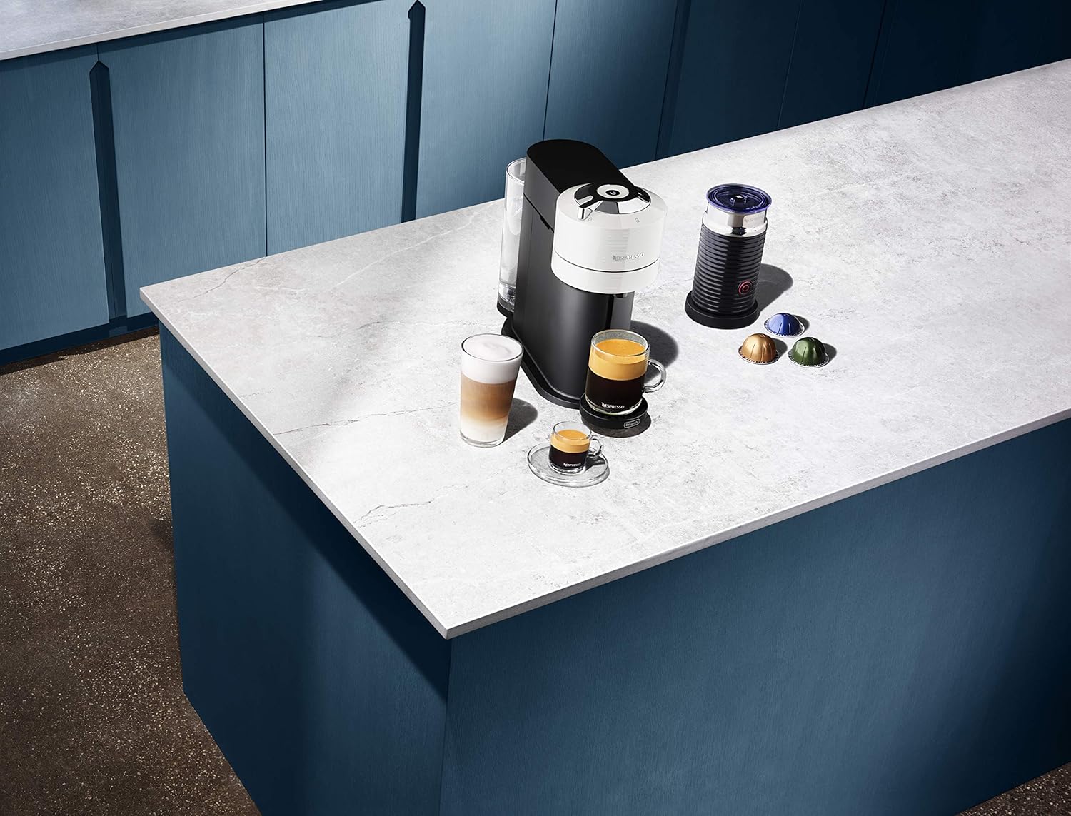 Nespresso Vertuo Next by De��Longhi White Coffee & Espresso Machine