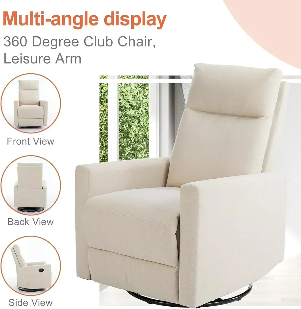 Sweetcrispy Massage Recliner Chair for Adults Adjustable Home Theater Seating