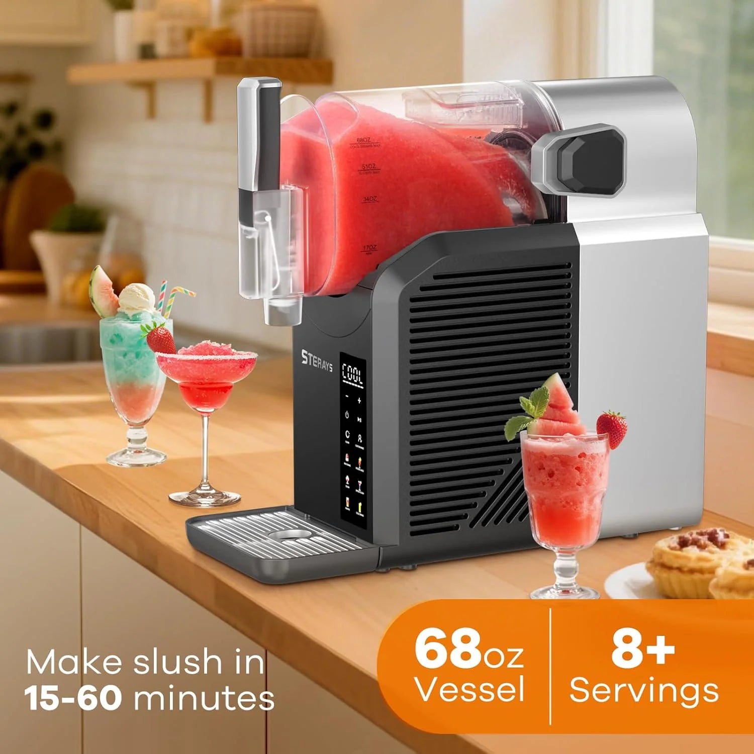 Ninja SLUSHi with RapidChill Technology, 88 oz. Frozen Drink & Slushie Machine, 5 Preset Programs, Margaritas, Frapp��s, and More