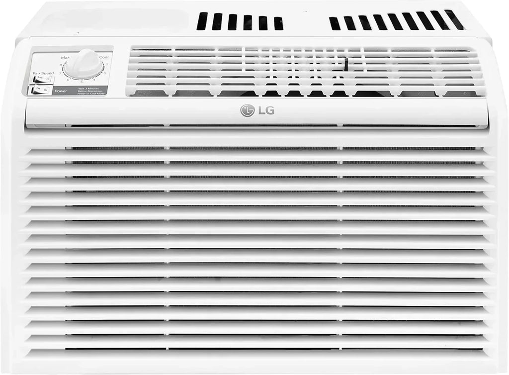 LG 5000 BTU Window Air Conditioners Easy Mechanical Control Ultra-Quiet Compact-size Cools Filter