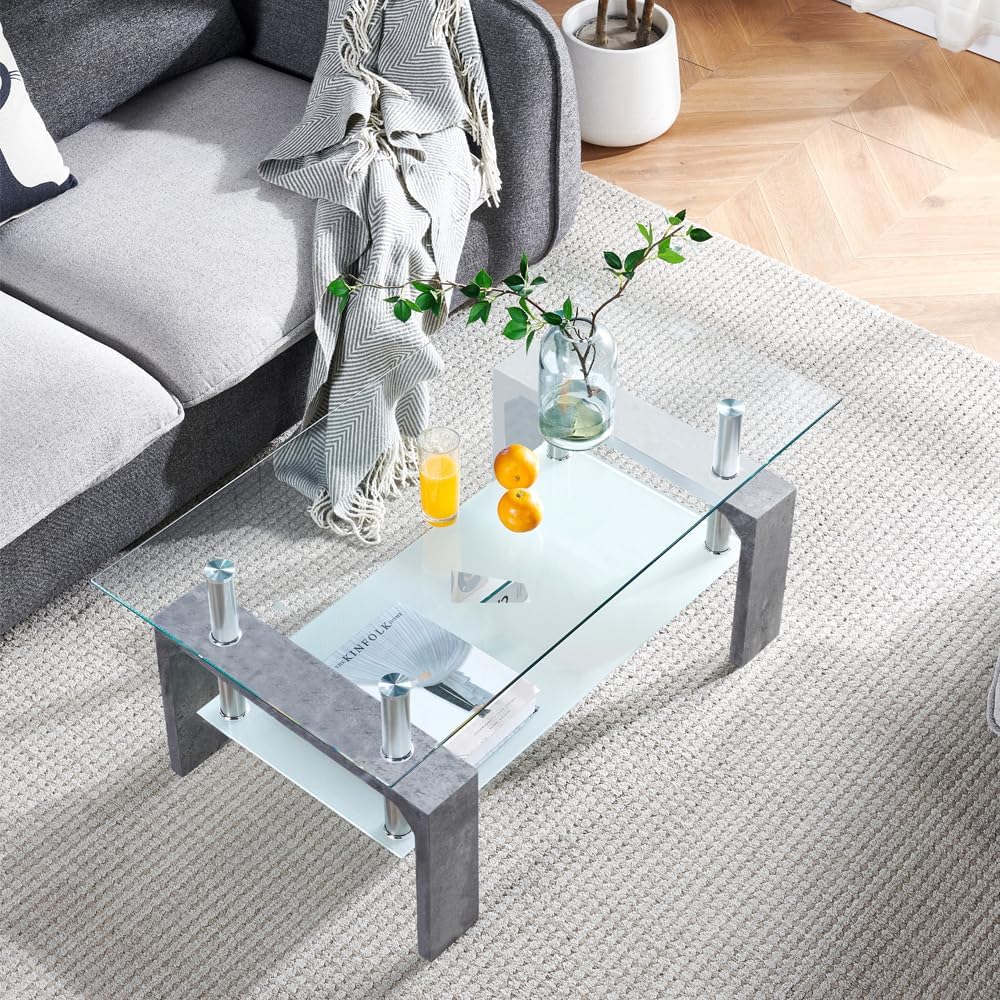 Living Room Rectangle Coffee Table Tea Table Suitable for Waiting Room Modern Side Coffee Table