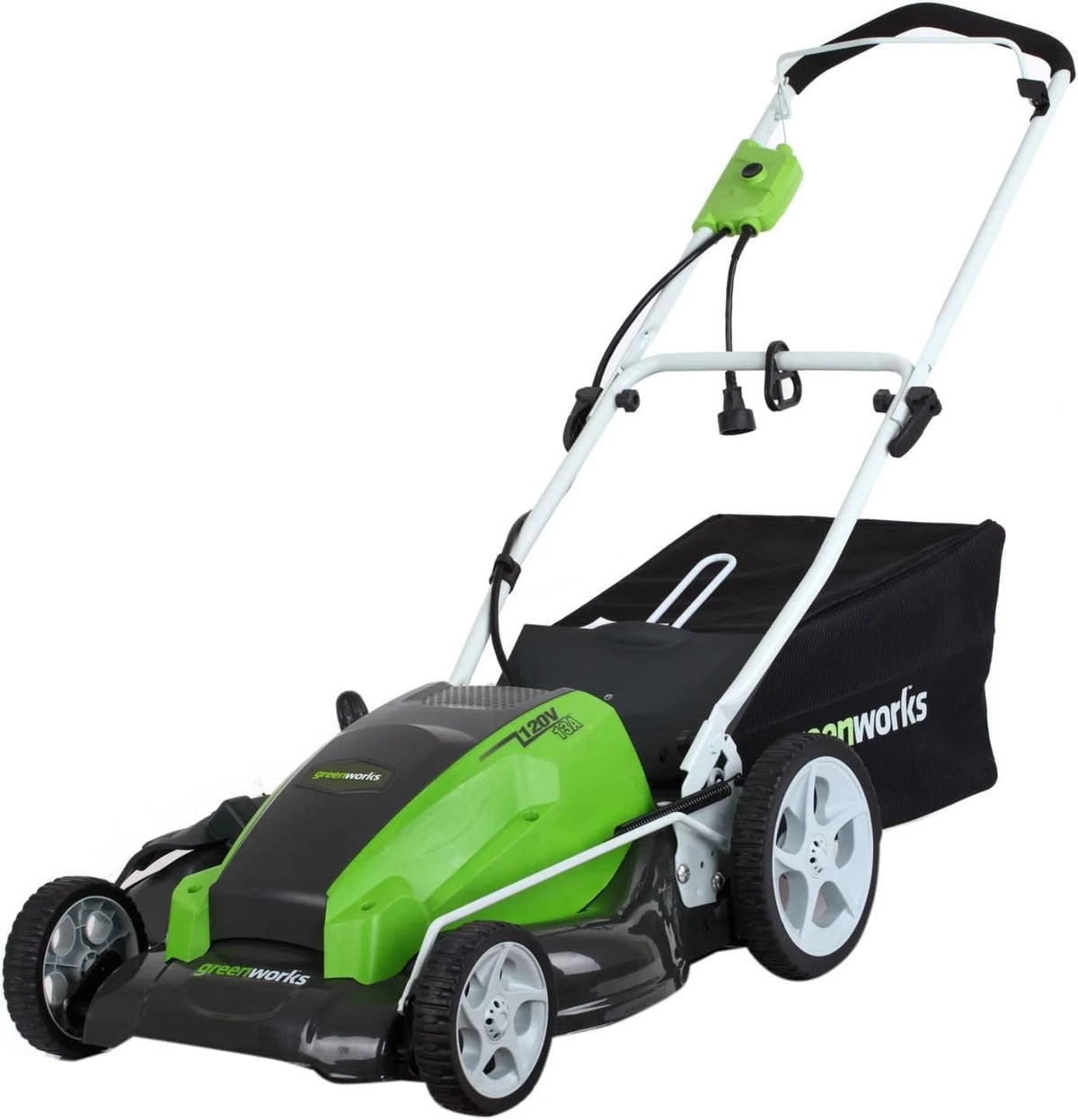 Greenworks 24V 13 Brushless Cordless Lawn Mower with 4.0Ah Battery & Charger