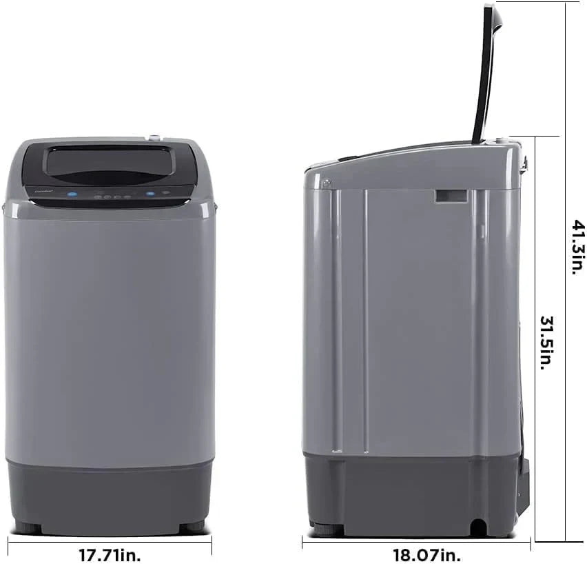 Comfee Portable Washing Machine 0.9 Cubic Foot with LED Display and Built-in Drum