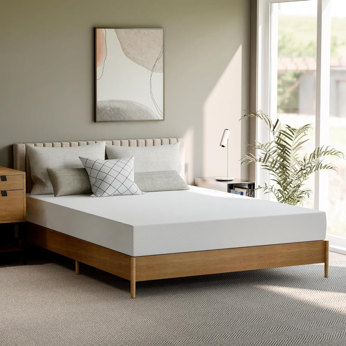 GAESTE 8-inch Fully Cooling Gel Memory Foam Mattress Mattress-in-a-Box