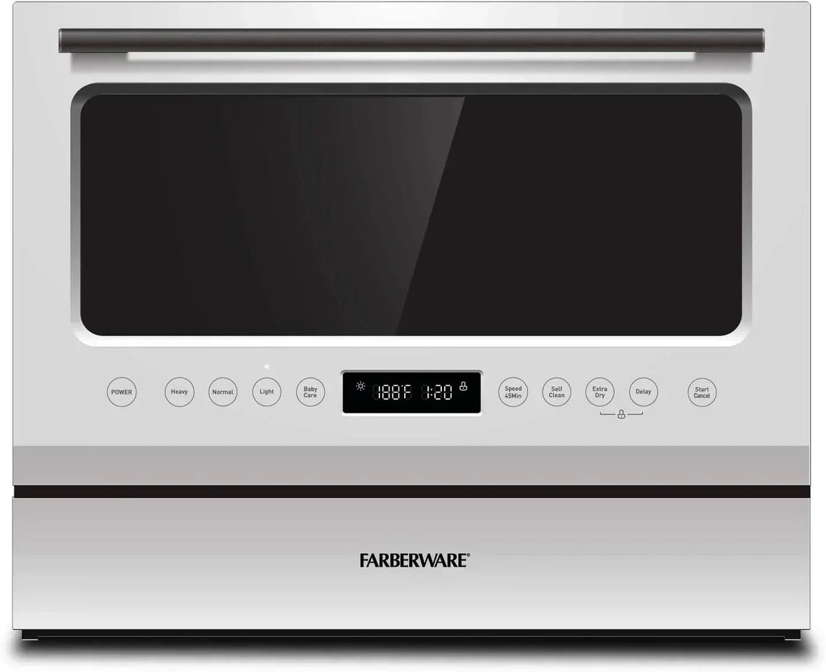 Farberware Compact 6-Station Dishwasher Portable Mini Countertop Dishwasher