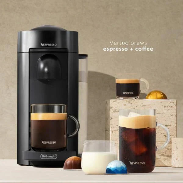 Nespresso Vertuo Plus Coffee and Espresso Maker by De'Longhi