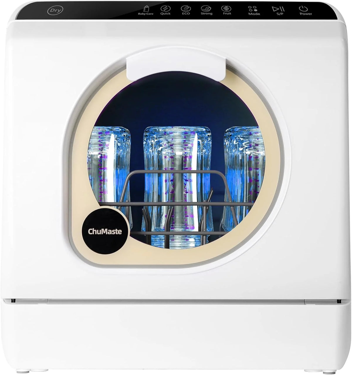 Mini dishwasher countertop .Compact Dishwasher with drying.Double spray arms. Portable Countertop Dishwasher With Water Tank, 6 wash programs, .Lavavajillas portatil can wash baby bottles.