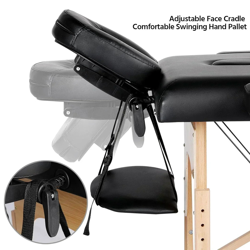 Yaheetech Massage Table Portable Lash Beds Spa Bed Massage Couch Foldable Spa Tables