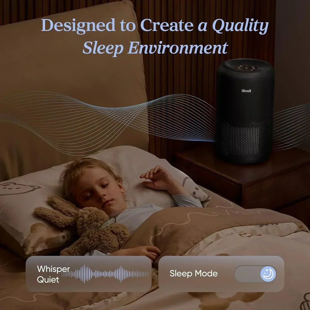 Air Purifier for Bedroom Allergies and Pet Hair 56W High Torque Motor