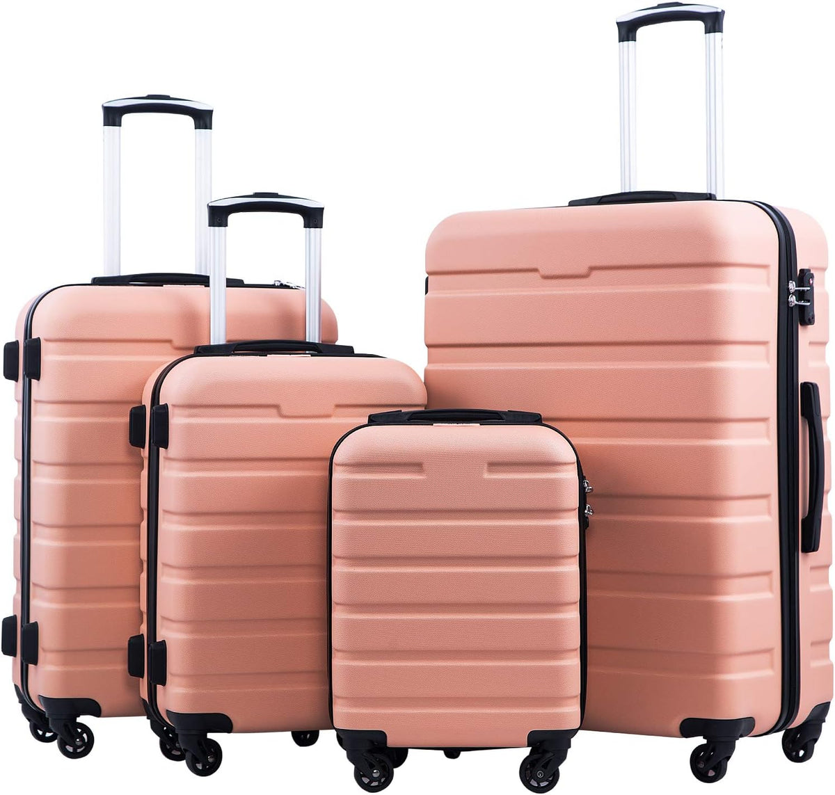 Luggage 3 Piece Set Suitcase Spinner Hardshell Lightweight TSA Lock