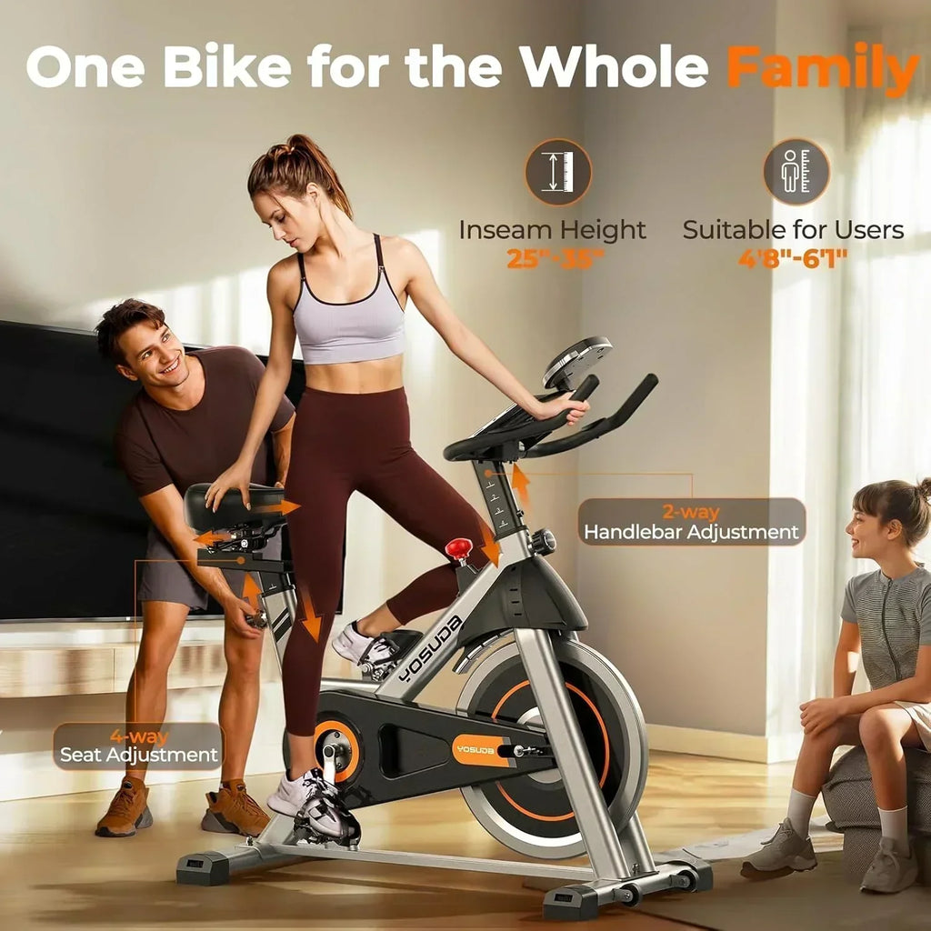 Arita brand fitness bicycle Home fixed fitness treadmill Low noise design tablet stand