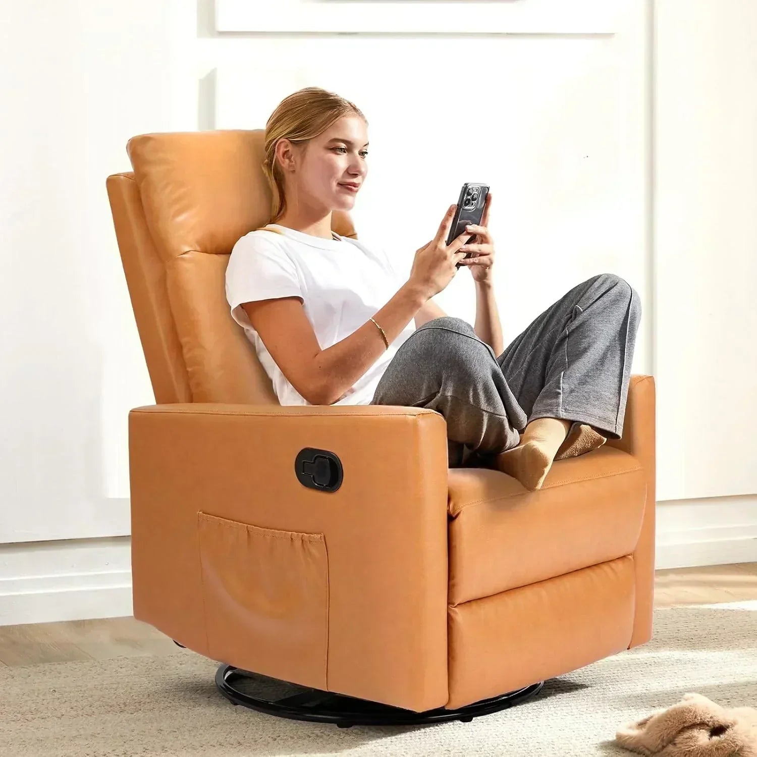 Adult recliner living room massage recliner adjustable home theater chair single sofa