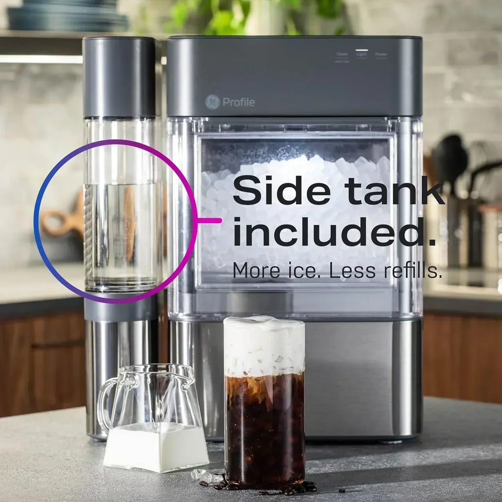 GE Profile Opal 2.0 with 0.75 Gallon Tank Chewable Crunchable Countertop Nugget Ice Maker