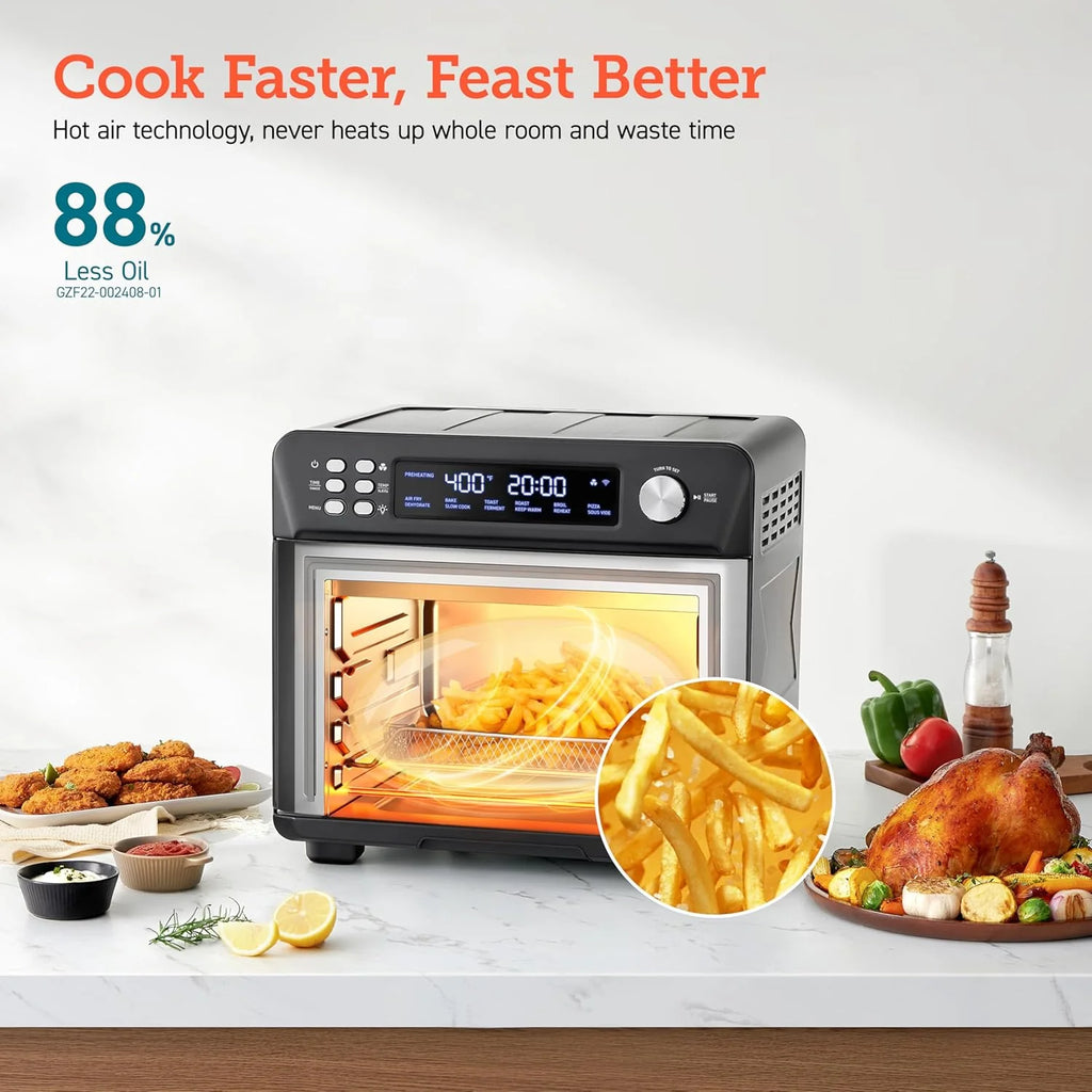 COSORI Smart 12-in-1 Air Fryer Toaster Oven Combo Airfryer Convection Oven Countertop