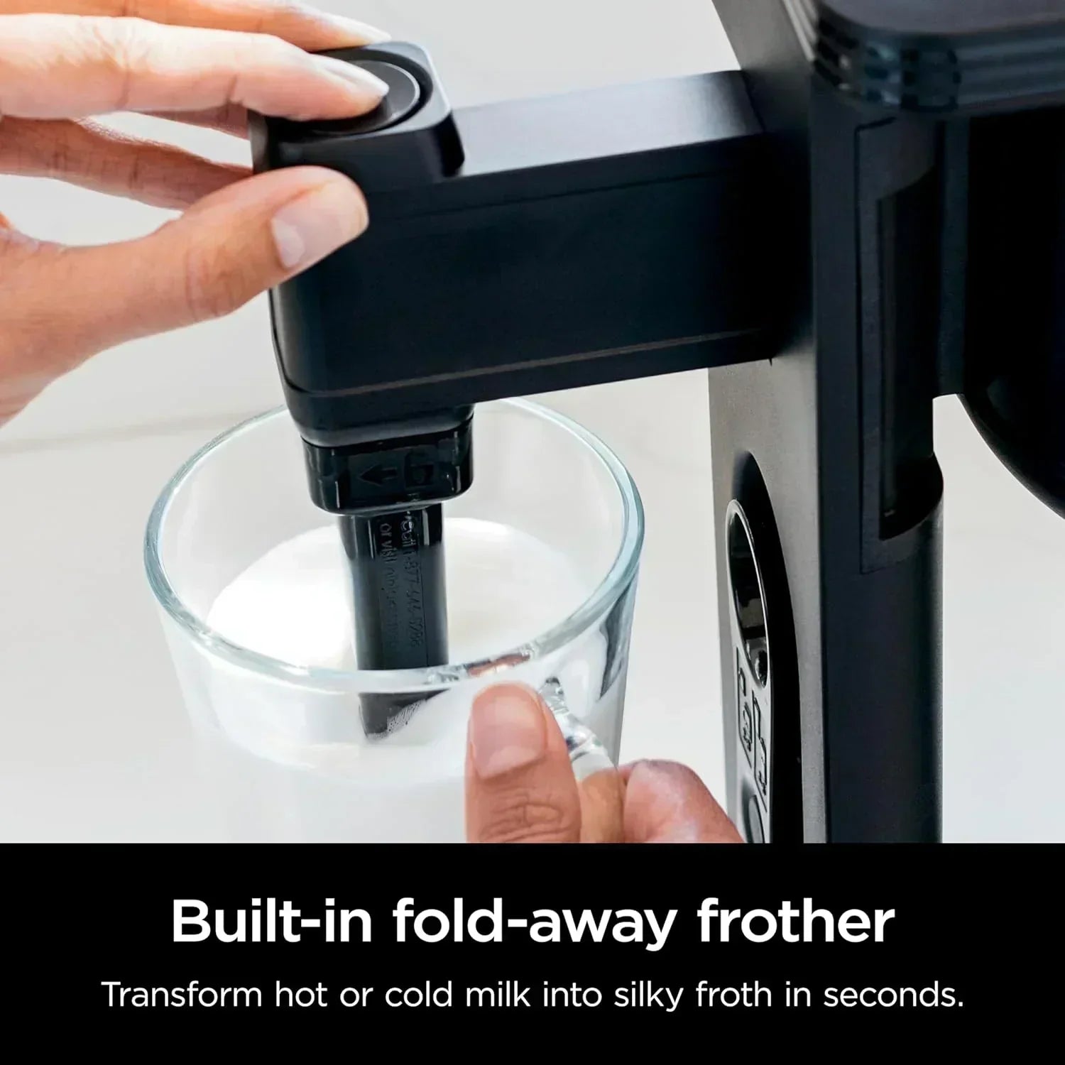 Extra Large Hot and Iced Coffee Maker with Fast Cold Brew 4 Brewing Methods 8 Sizes