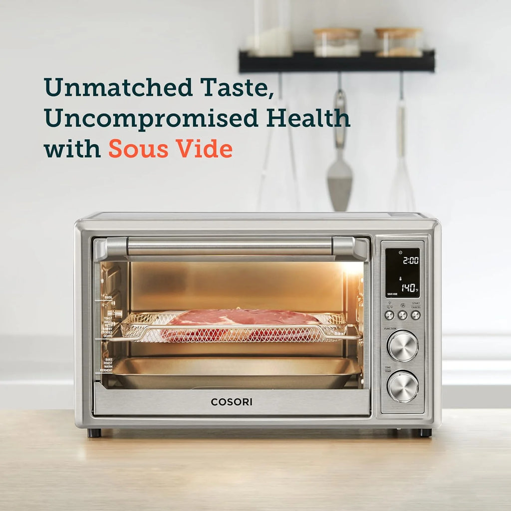 Air Fryer Toaster Oven Combo 13-in-1 32Qt APP & Voice Control Convection Oven Countertop