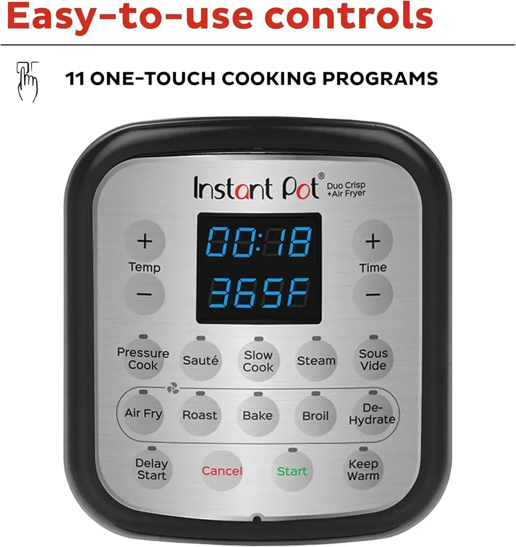 Instant Pot Duo 7 in 1 Electric Pressure Cooker Slow Cooker Rice Cooker Steamer Saut?? Pan