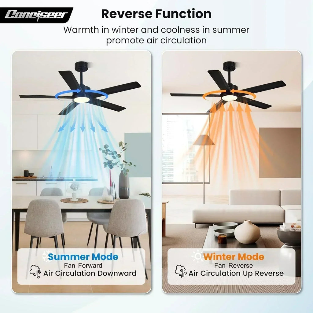 Modern ceiling fan 72 inch bedroom living room library cafe outdoor/industrial