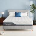 FATHOM Medium Queen Mattress 12 Inch Memory Foam Mattress Queen Size Bed in a Box for Back Pain Relief and Cool Sleep with Gel Foam and Removeable Fiberglass Free Cover, CertiPUR-US Certified