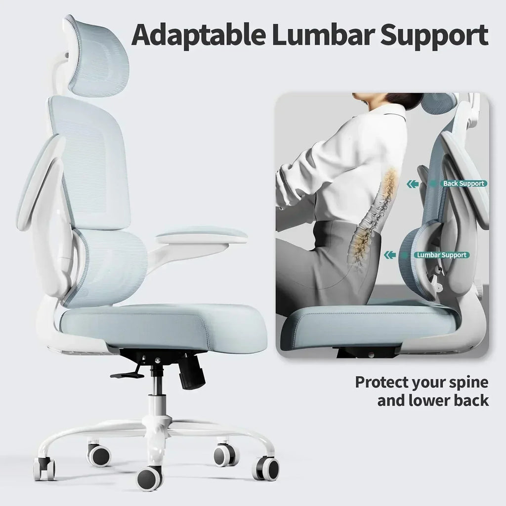 Office Chair Ergonomic Desk Chair 330 lbs Home Mesh Desk Chair Comfortable Gaming Chair