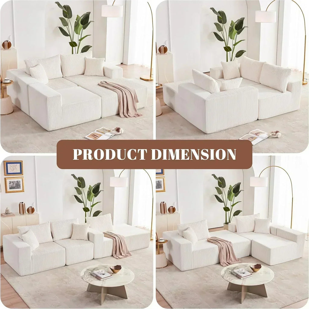108 inch sectional sofa cloud sectional sofa with deep seat modern sectional L shaped sofa