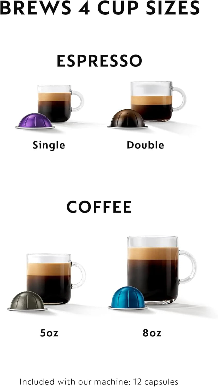 Nespresso Vertuo Next by De��Longhi White Coffee & Espresso Machine