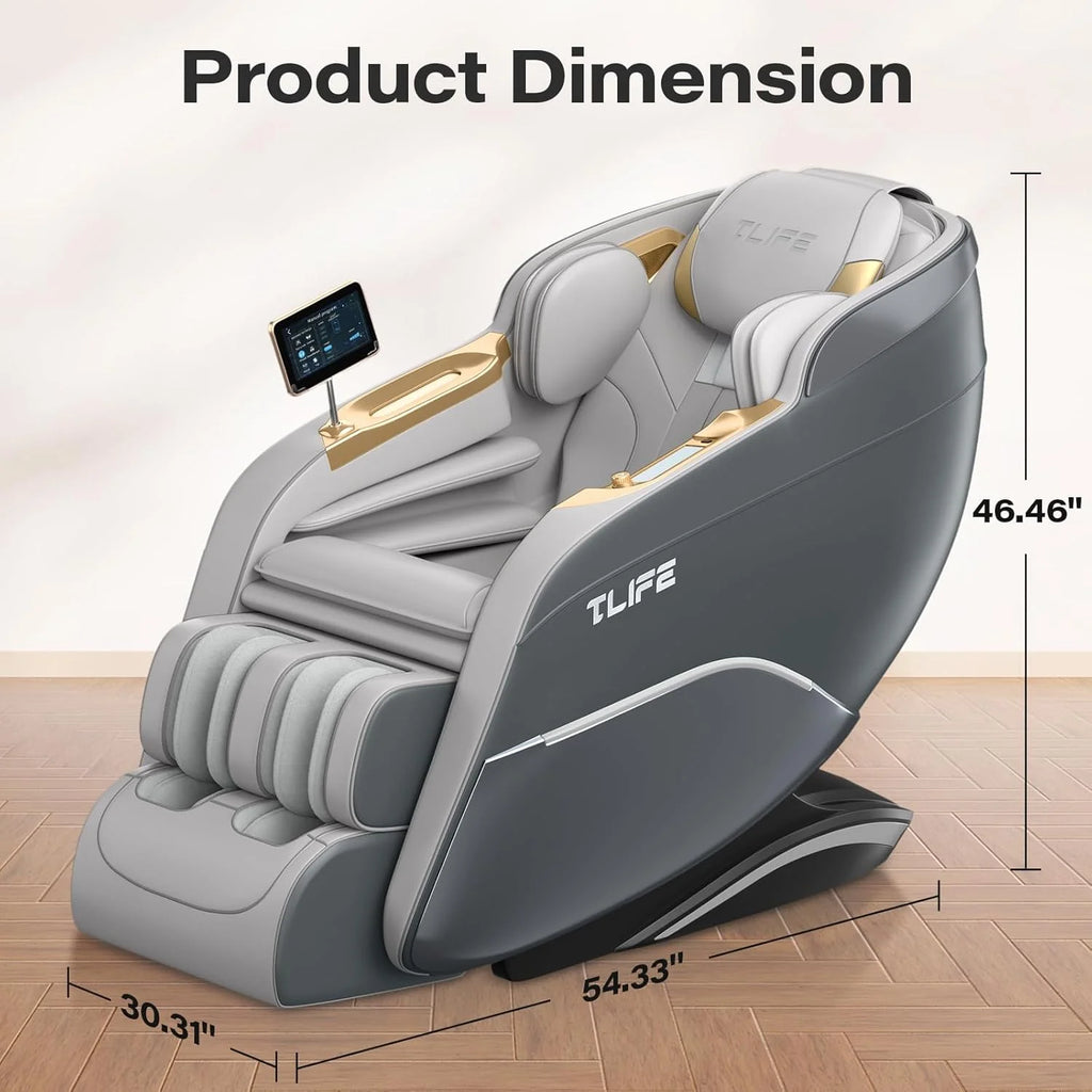 Full Body Massage Chair, 160° Zero Gravity Recliner with Body Scan, 50 SL Track Shiatsu Massage Chair, Spot Massage, Foot Roller