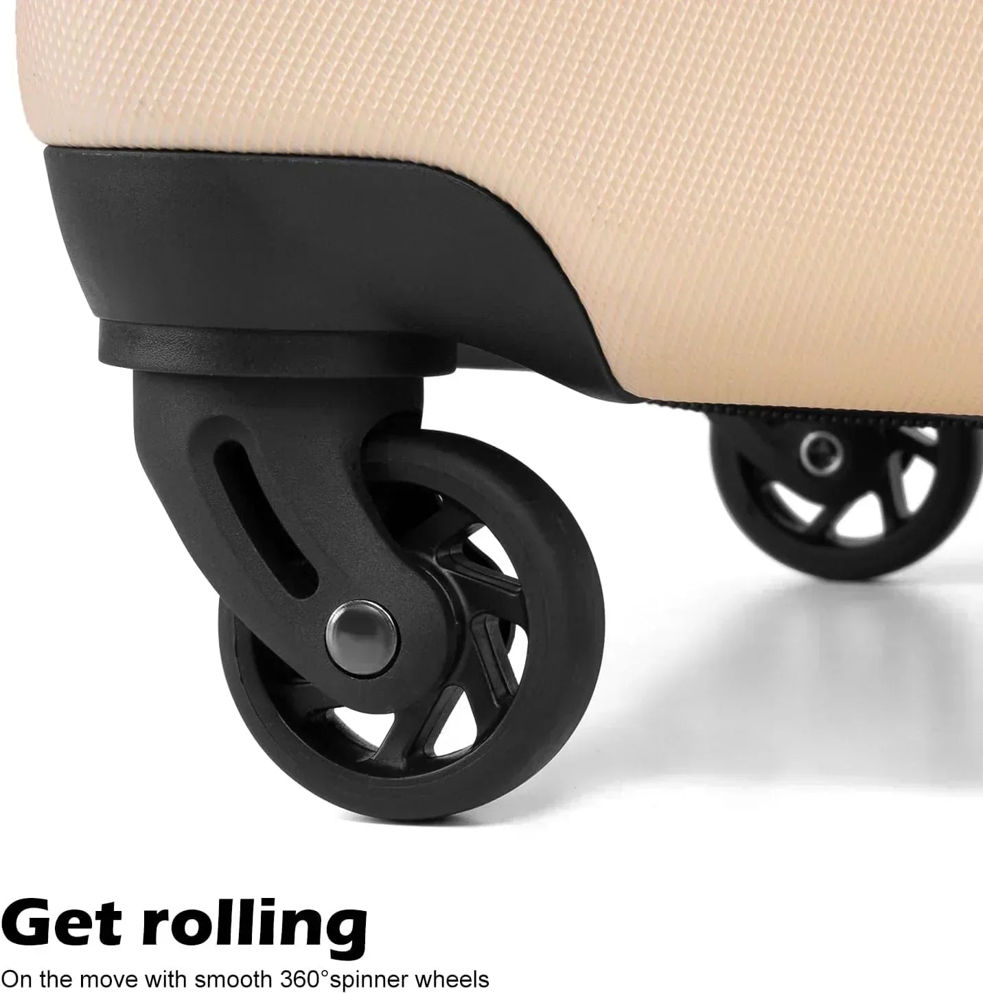 Coolife Luggage 3 Piece Set Suitcase Spinner Hardshell Lightweight TSA Lock