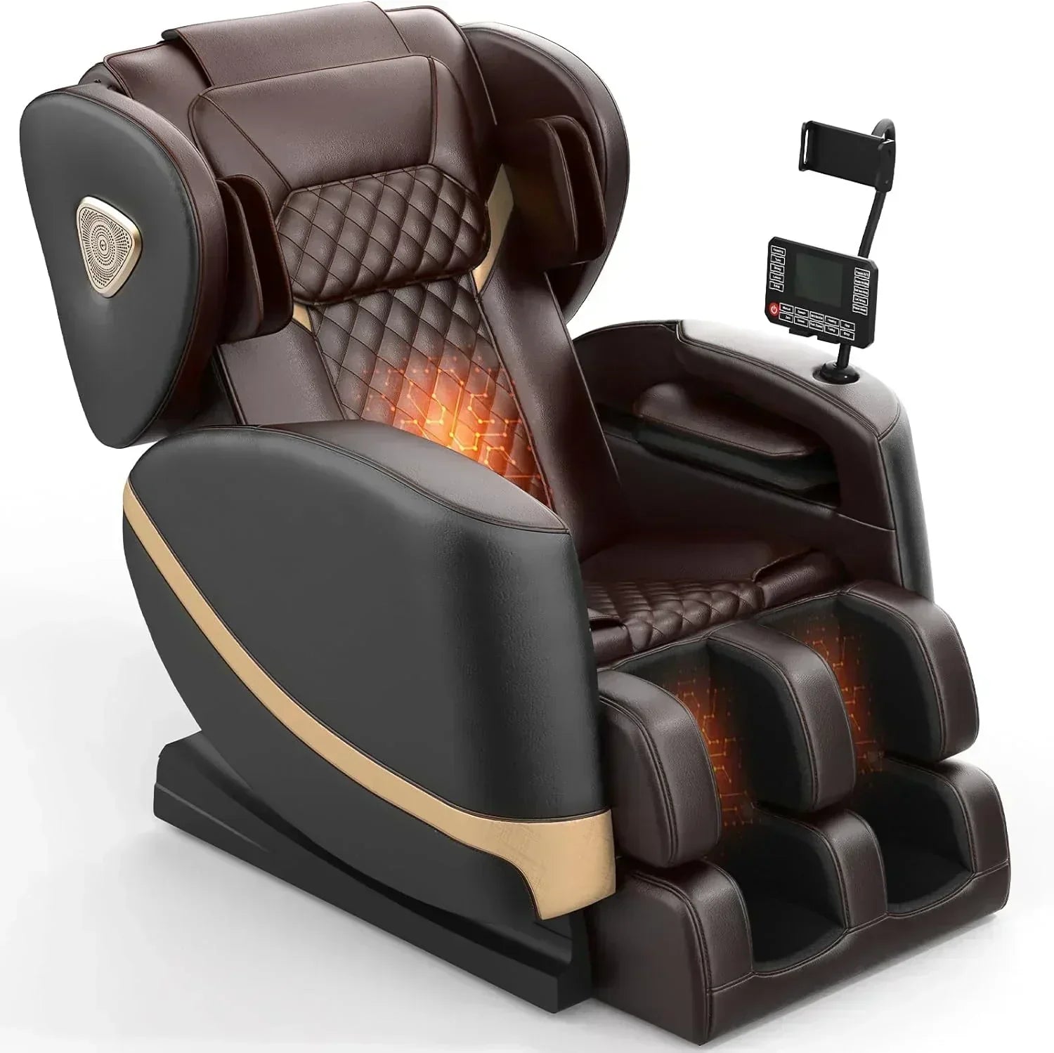 2025 Massage Chair Full Body Zero Gravity Massage Chair with 10 Fix Rollers Heating