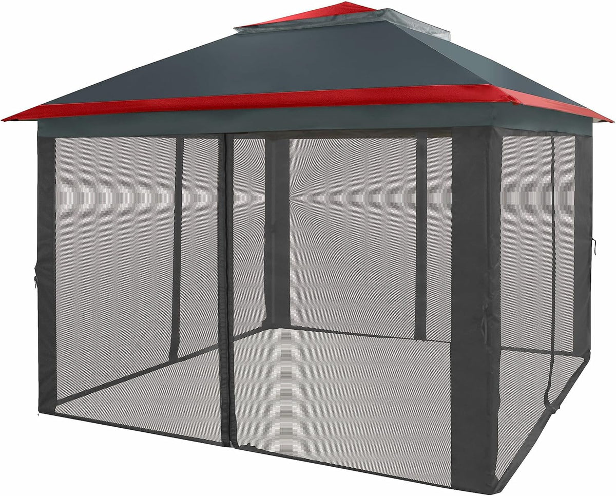 CROWN SHADES 13x13 Pop Up Gazebo Canopy Tent Gazebos on Clearance Outdoor Gazebo