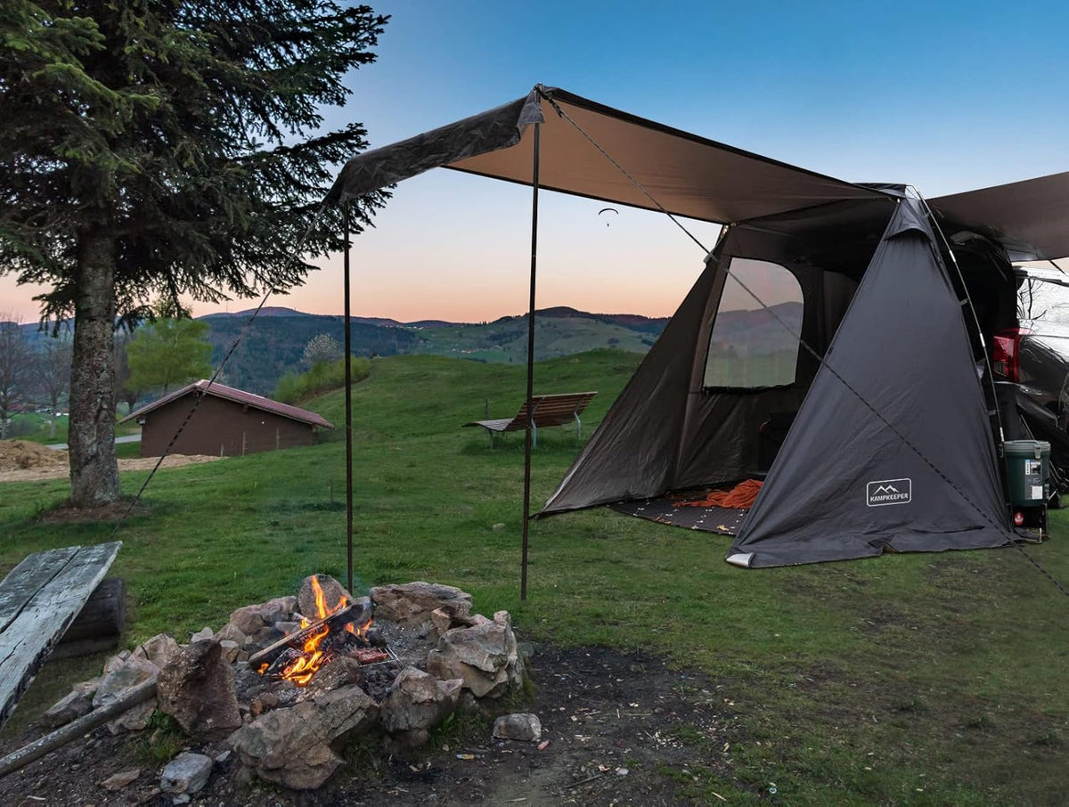 KAMPKEEPER SUV Car Tent Tailgate Shade Awning Tent for Camping Vehicle Camping Tents