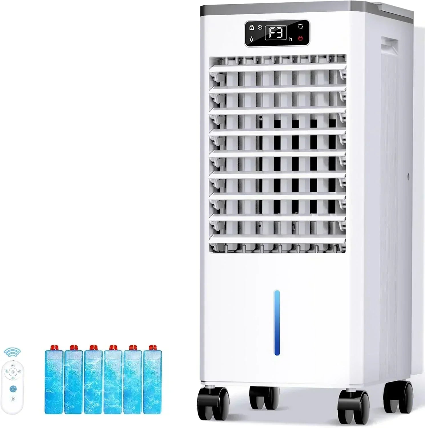 Windowless Portable Air Conditioners Evaporative Air Cooler 3 Modes & 3 Speeds 12H Timer