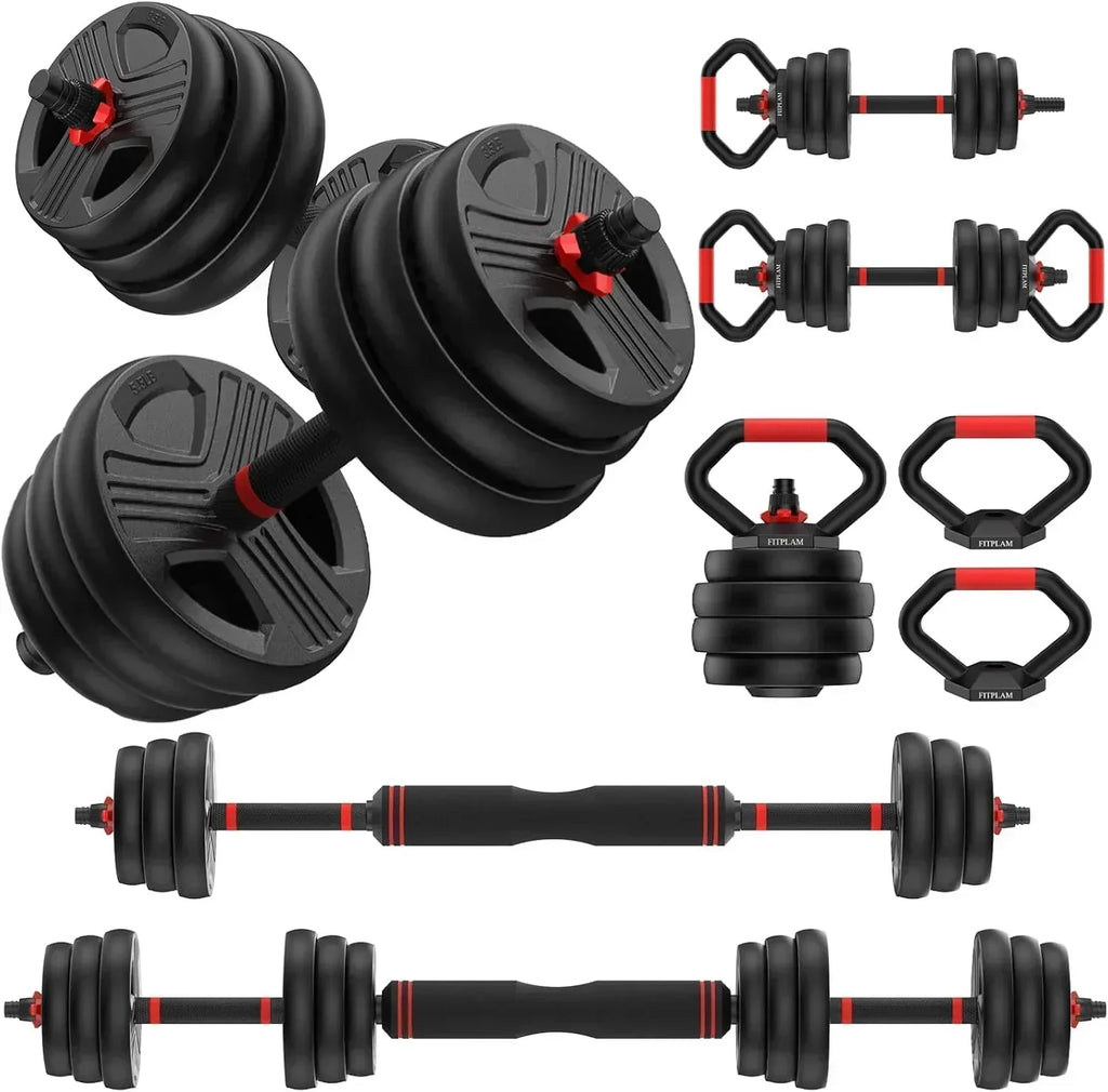 Adjustable dumbbell kit with upgraded nuts Barbell push-up stand push-up stand