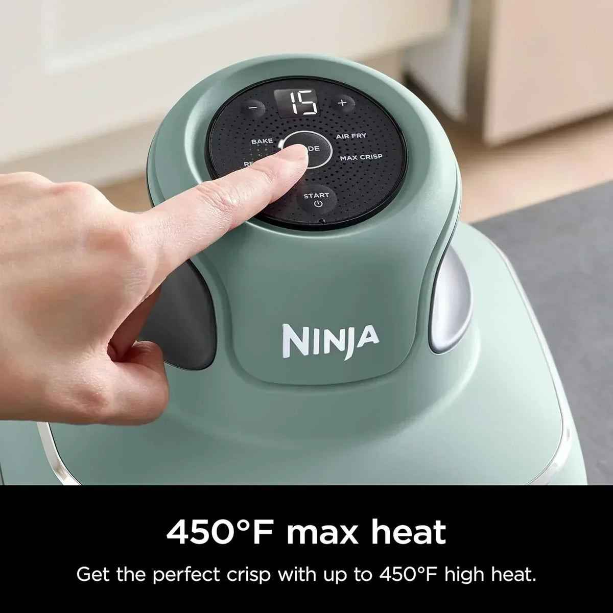 Ninja Crispi 4 in 1 Portable Glass Air Fryer Cooking System 4QT 6 Cup TempWare Glass Containers